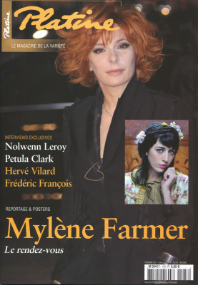Mylène Farmer Presse Platine Février 2011