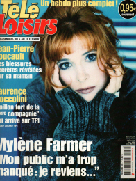 Mylène Farmer Presse Télé Loisirs Programmes du 05 au 11 février 2005