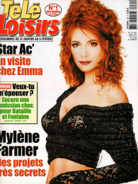 Mylène Farmer Presse Télé Loisirs Programmes du 31 janvier au 06 février 2004