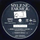 Mylène Farmer Q.I Maxi 33 Tours France