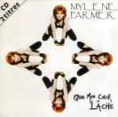 Mylène Farmer Que mon coeur lâche CD Single France CD Blanc