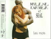 Mylène Farmer et Seal Les mots CD Maxi Europe