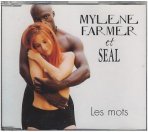 Mylène Farmer et Seal Les mots CD Maxi Europe