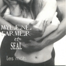 Mylène Farmer et Seal Les mots CD Promo France