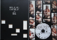 Mylène Farmer et Seal Les mots CD Promo Luxe France