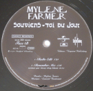 Mylène Farmer Souviens-toi du jour Maxi 33 Tours Promo France