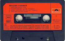 Mylène Farmer & tristana_cassette-single-france