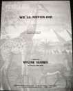 Mylène Farmer & we-ll-never-die_partition
