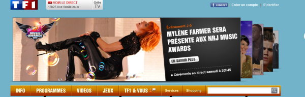 Mylène Farmer aux NRJ Music Awards annonce tf1.fr
