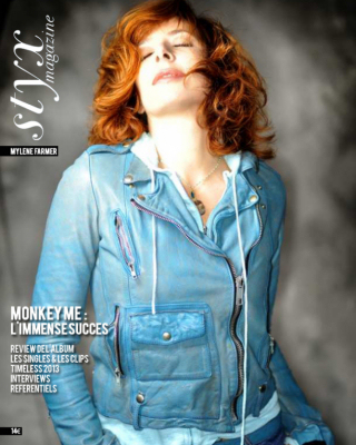 Mylène Farmer Styx Magazine Monkey Me
