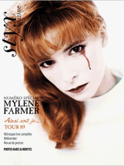 Mylène Farmer Styx Magazine Années 80