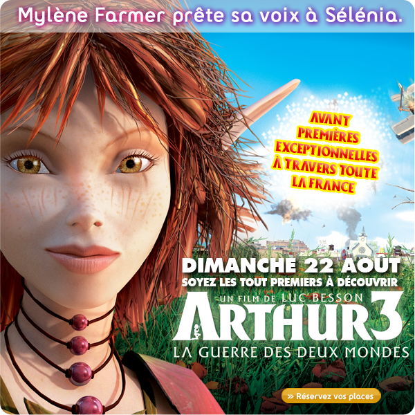 Mylène Farmer Arthur 3