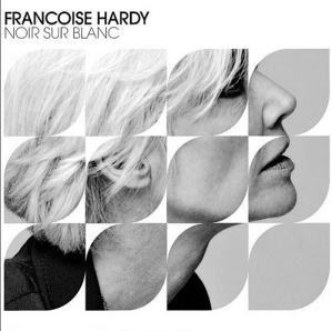 Francoise Hardy Noir sur blanc