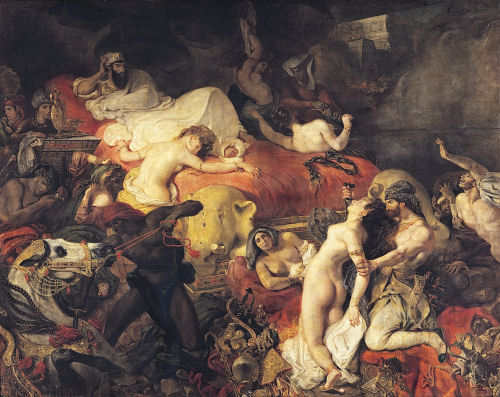 La mort de Sardanapale - Eugène Delacroix