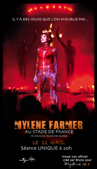 Mylène Farmer Stade de France au cinéma