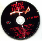 Mylène Farmer N°5 on Tour Double CD Livre Disque France
