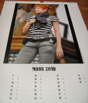 Mylène Farmer - Calendrier 2010