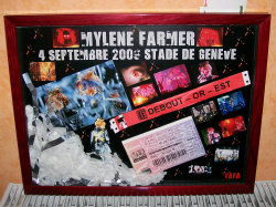 Mylène Farmer créations fans mylene.net Fabien lombrerougedemylene