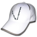 Mylène Farmer Merchandising Point de Suture Casquette blanche et gris Dégénération