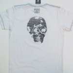 Mylène Farmer Merchandising Tour 2009 Skinny Femme Skull Blanc