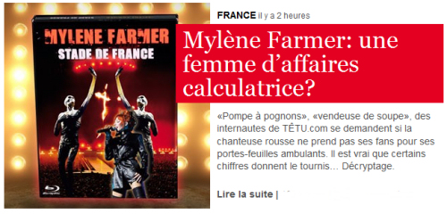 Mylène Farmer tetu.com