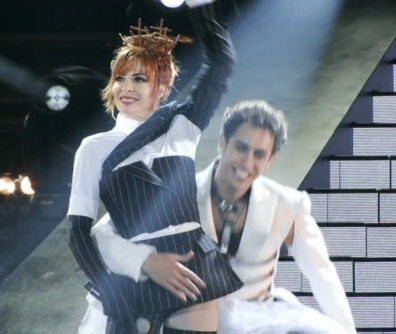 Mylène Farmer et Reed Kelly