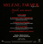 Mylène Farmer Appelle mon numéro CD Maxi Promo Club Remixes Pochette Recto