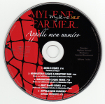 Mylène Farmer Appelle mon numéro CD Maxi Promo Club Remixes Pochette Recto