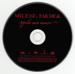 Mylène Farmer Appelle mon numéro CD Promo monotitre Pochette Recto