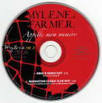 Mylène Farmer Appelle mon numéro CD Promo Remixes Pochette Recto