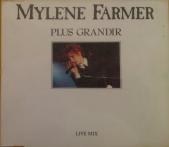 Mylène Farmer Plus Grandir Live CD Maxi France