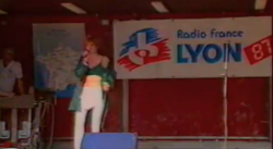 Mylène Farmer - Fête sans frontière - FR3 Rhône Alpes - 21 juin 1986