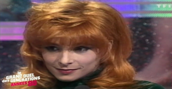 Mylène Farmer Le duel des générations TF1 18 décembre 2009