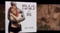 Publicité single 'Les mots'