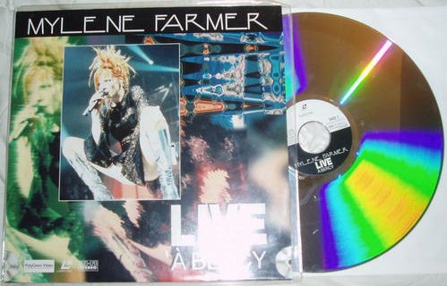 Mylène Farmer Live à Bercy Laser Disc France