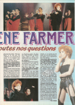 Mylène Farmer - Podium - Février 1992