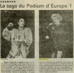 Mylène Farmer L'Union 16 juin 1986
