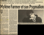 Mylène Farmer Le Matin 31 Juillet 1986