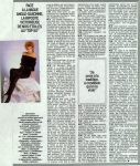 Mylène Farmer Paris Match 06 novembre 1986