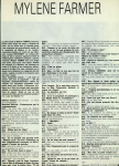 Mylène Farmer - Presse - Rock FM - Juillet 1986