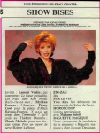 Mylène Farmer Télé 7 Jours 27 septembre 1986