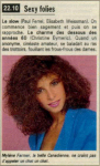 Mylène Farmer Télé Poche 08 décembre 1986