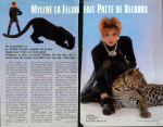 Mylène Farmer Télé Poche 29 décembre 1986