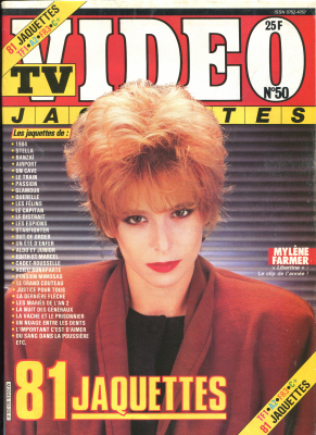 Mylène Farmer TV Video Jaquettes Juin 1986