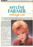 Mylène Farmer Presse Vidéo Jaquettes Juin 1986