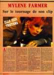 Mylène Farmer Graffiti Juin 1987