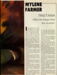 Mylène Farmer Graffiti HS N°4 1987