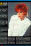 Mylène Farmer Graffiti Décembre 1987