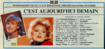 Mylène Farmer Télé 7 Jours 18 juin 1987