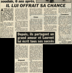 Mylène Farmer Presse France Dimanche 08 février 1988